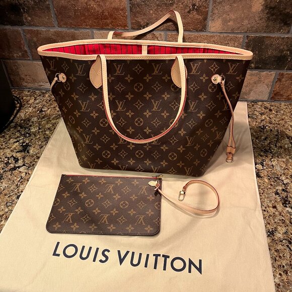 Louis Vuitton Neverfull MM Monogram Tote - Picture 1 of 10